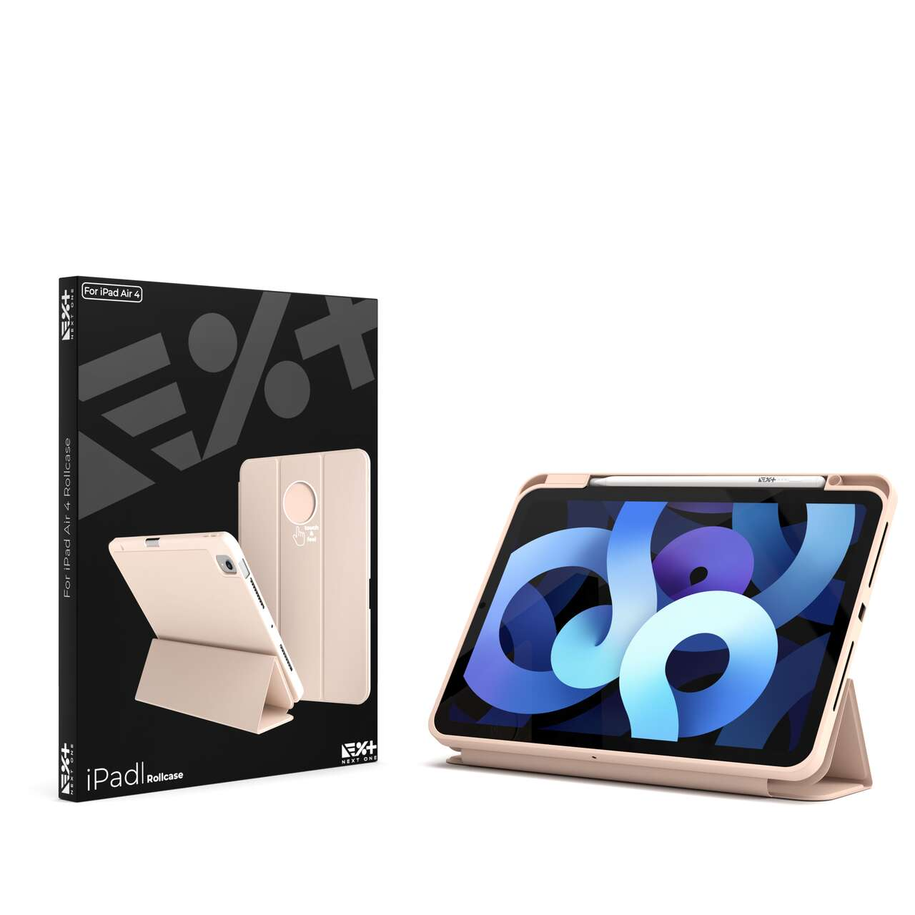 NextOne IPAD-AIR4-ROLLPNK iPad 10,9" rózsaszín tablet tok (IPAD-AIR4-ROLLPNK)